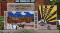 Millennium Street Market Well Dressing