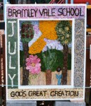 Bramley Vale Primary School Well Dressing