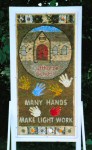 Three Merry Lads Well Dressing