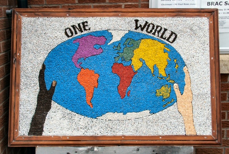 Waingroves Primary School Well Dressing