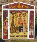 Stretton-cum-Handley School Well Dressing