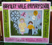 Bramley Vale Primary School Well Dressing