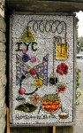 Greg Fountain Well Dressing (left hand side panel)