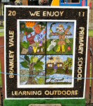 Bramley Vale Primary School Well Dressing