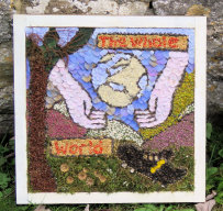 Sheep Roast Children&rsquo;s Well Dressing (12)