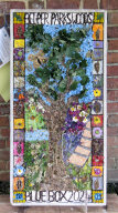 Blue Box Belper Well Dressing