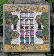 St James CE Primary School Well Dressing