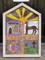 Carsington and Hopton CE Primary School Well Dressing