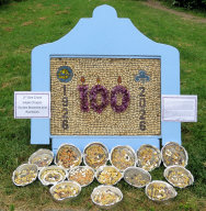 2nd Gee Cross Guides Group Well Dressing