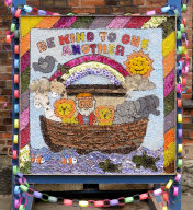 Weston-on-Trent CE Primary School Well Dressing