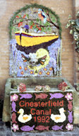 Peacock Centre Well Dressing