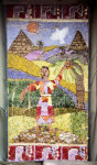 Peacock Well Dressing