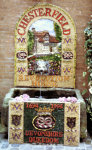 Peacock Centre Well Dressing