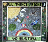 Bramley Vale Primary School Well Dressing